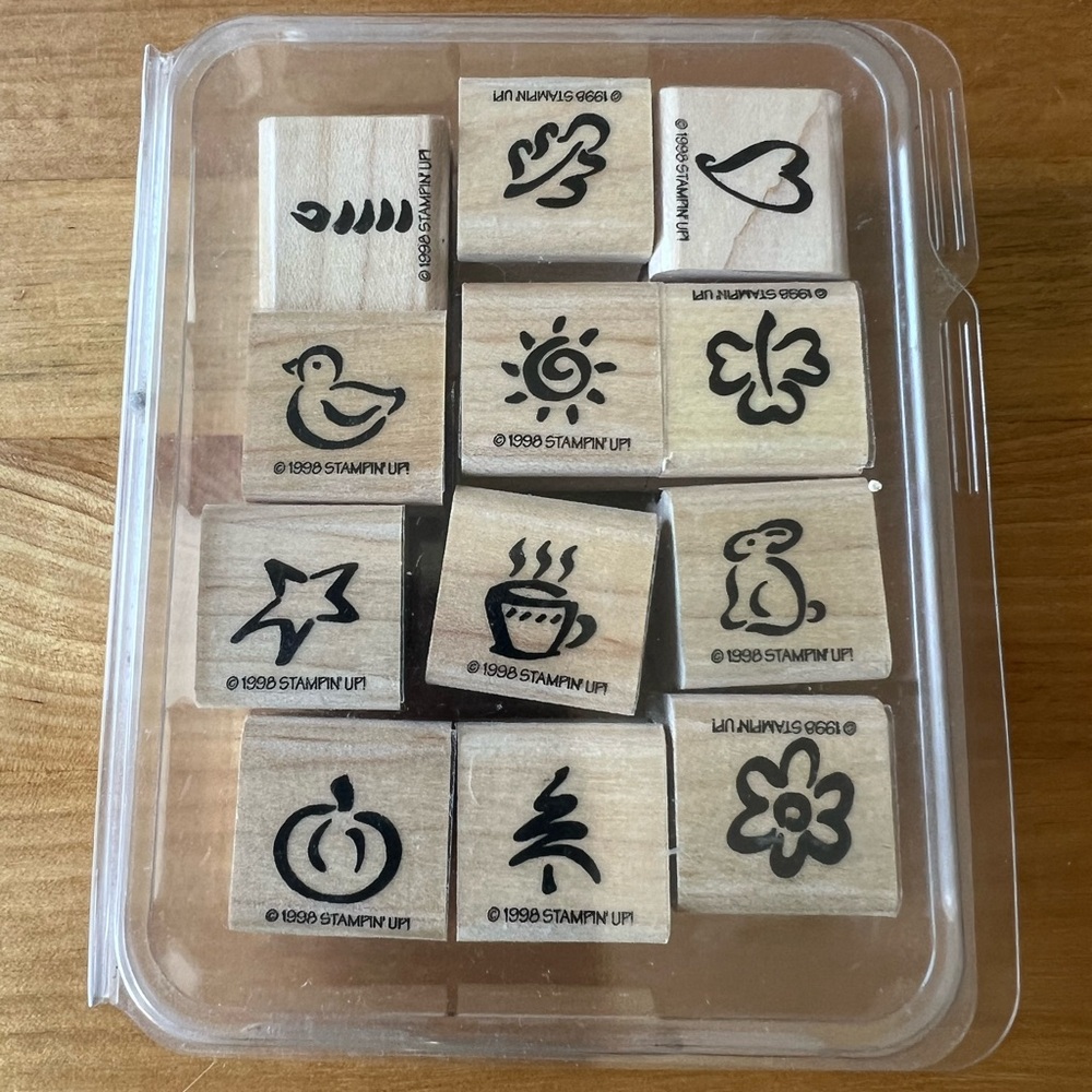 Stampin' Up! Bitty B vintage set